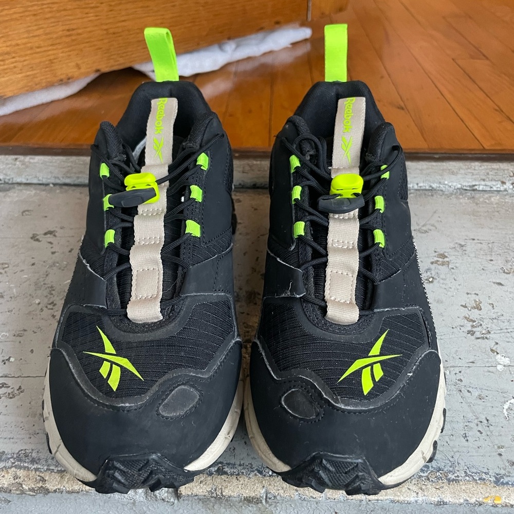 Yellow, Tan, & Black Sporty Reebok Sneakers
